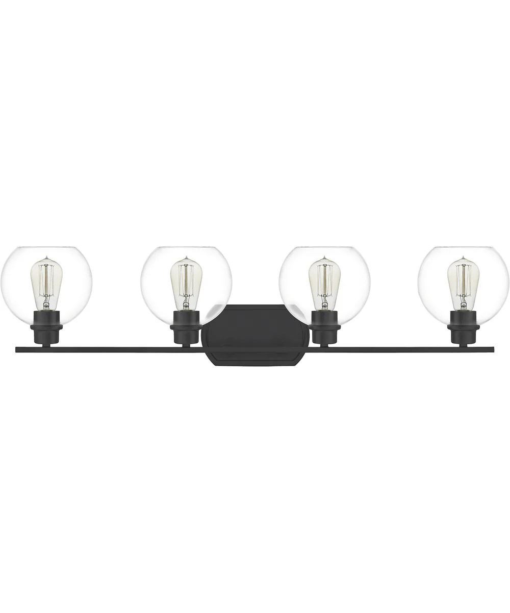 Pruitt Extra Large 4-light Bath Light Matte Black - Image 3