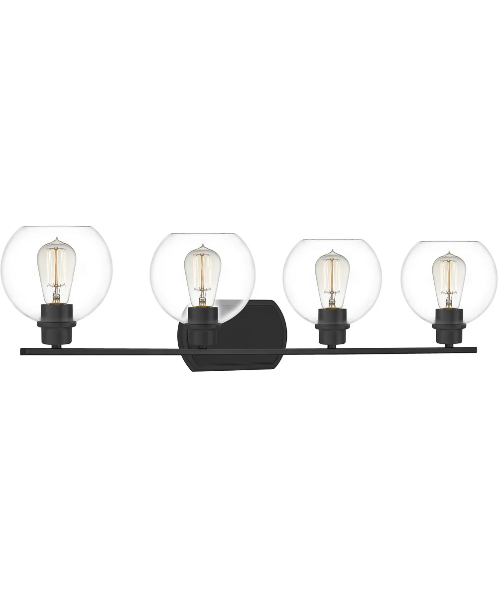 Pruitt Extra Large 4-light Bath Light Matte Black - Image 4