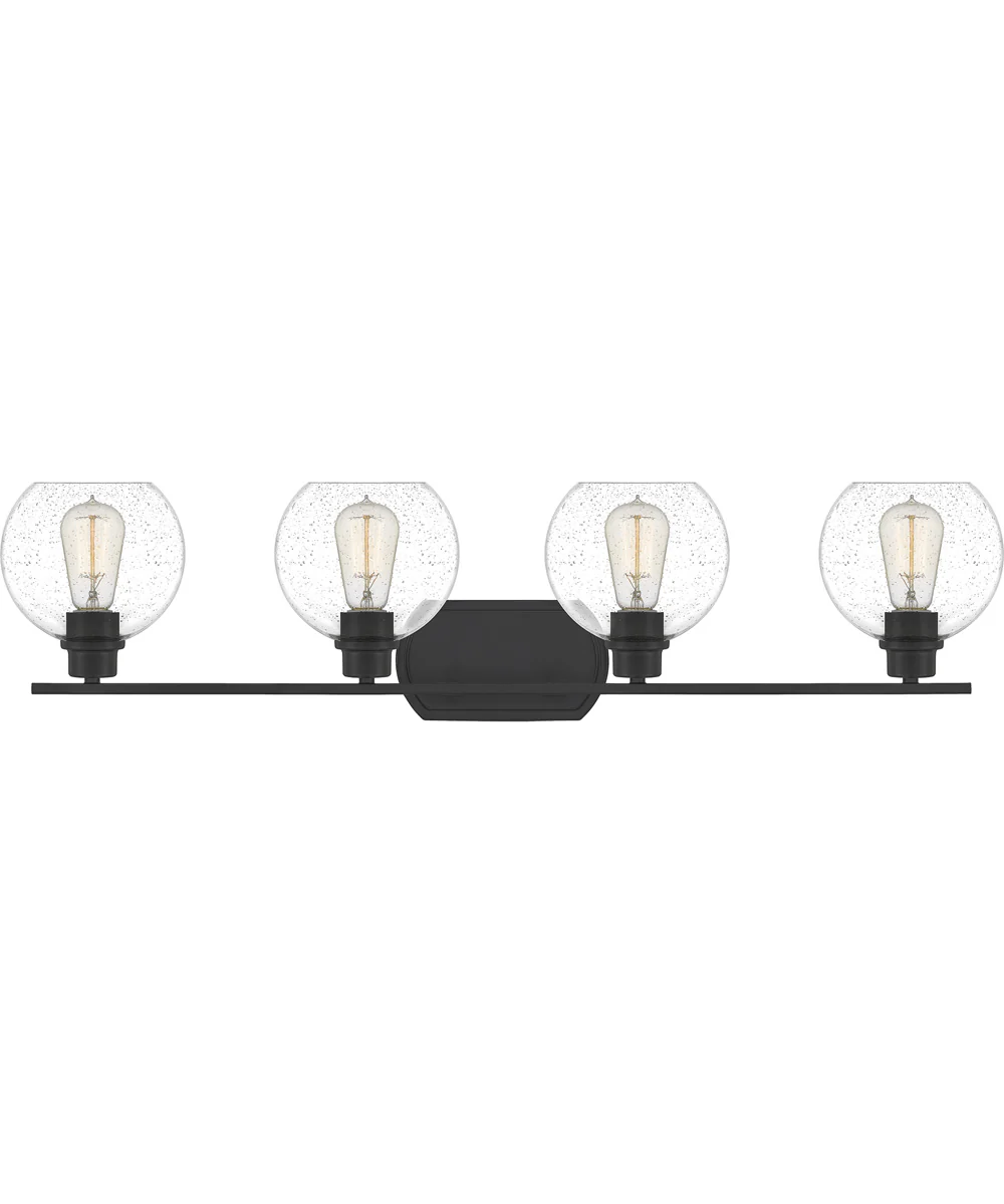 Pruitt Extra Large 4-light Bath Light Matte Black