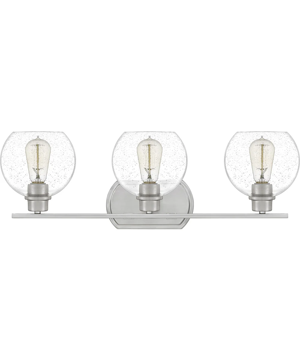 Pruitt Large 3-light Bath Light Brushed Nickel - Image 3