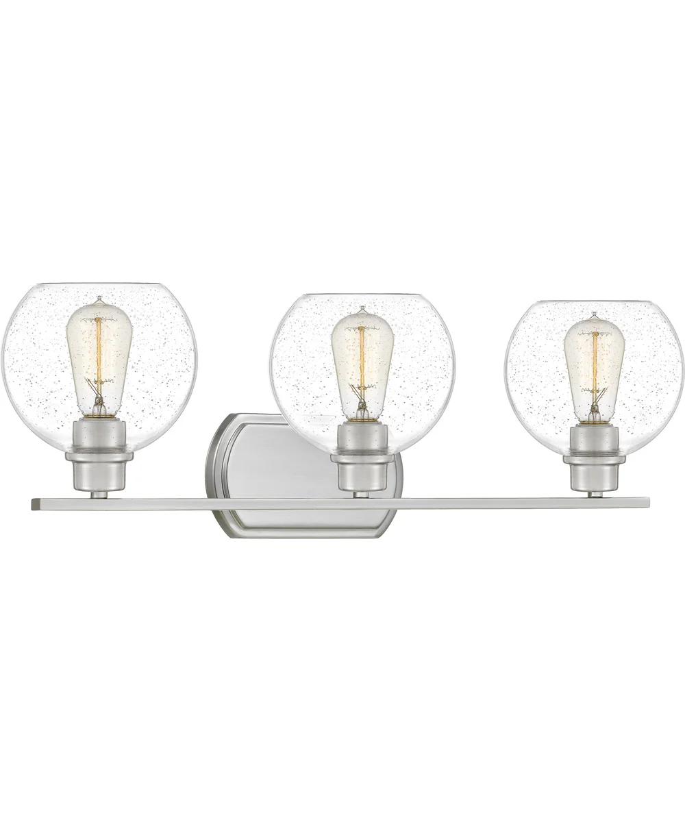 Pruitt Large 3-light Bath Light Brushed Nickel - Image 4