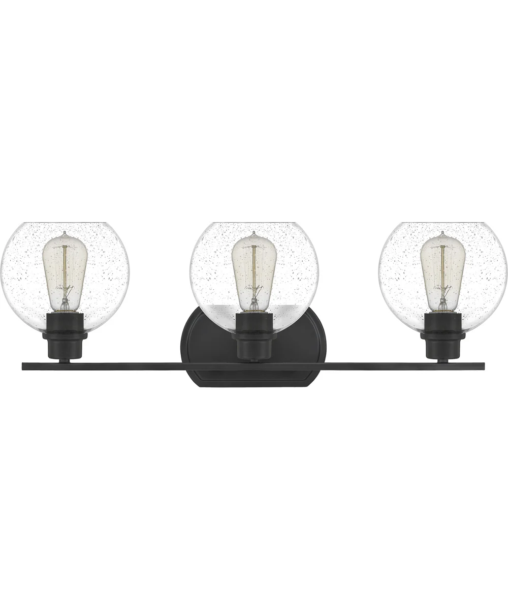 Pruitt Large 3-light Bath Light Matte Black - Image 3