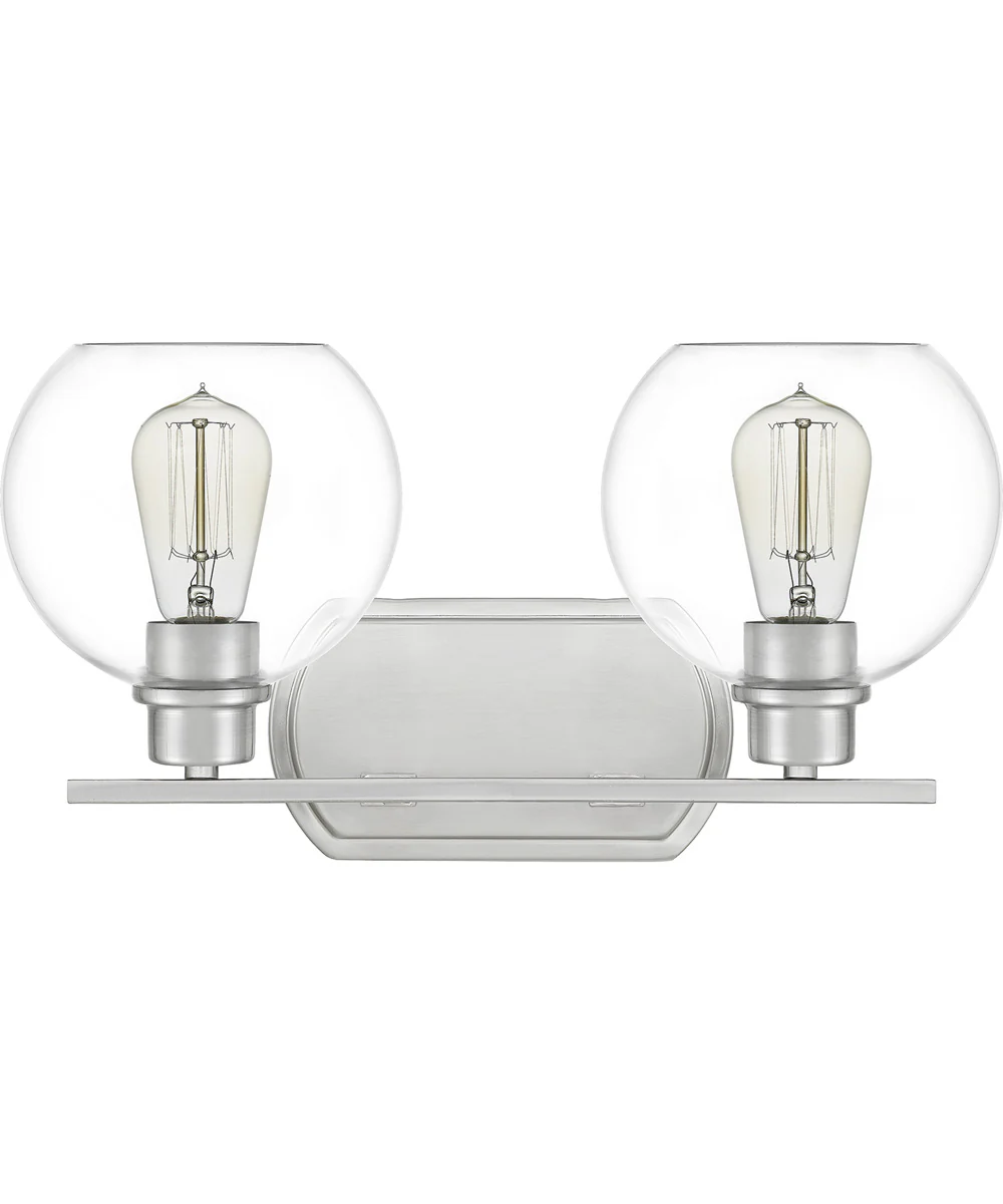 Pruitt Medium 2-light Bath Light Brushed Nickel - Image 3