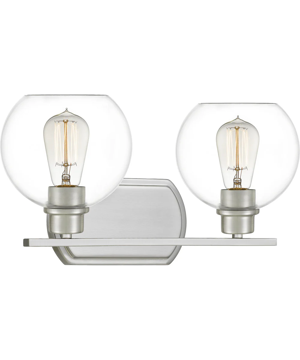 Pruitt Medium 2-light Bath Light Brushed Nickel - Image 4