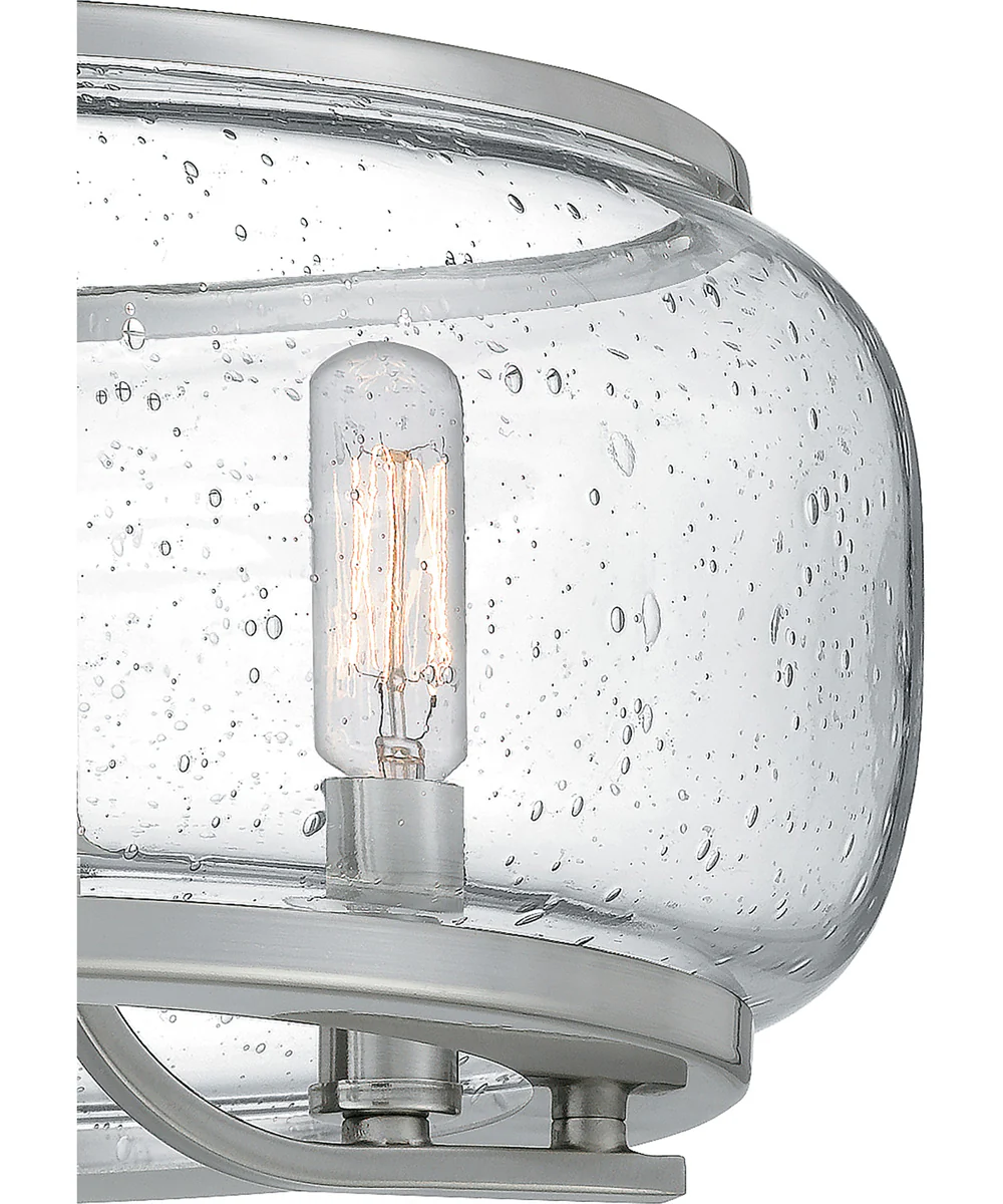 Pruitt Medium 3-light Semi Flush Mount Brushed Nickel - Image 6