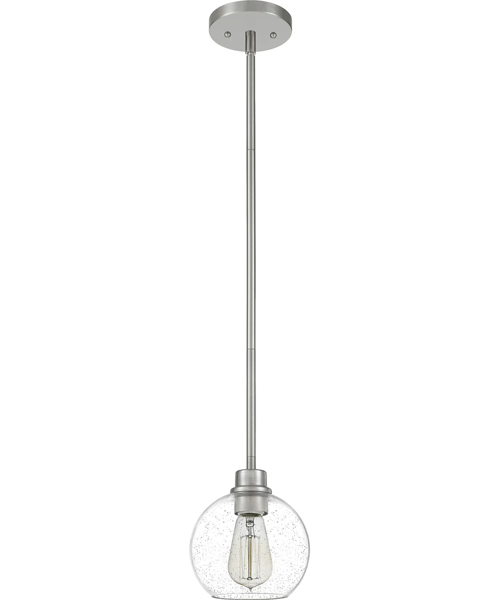 Pruitt Small 1-light Mini Pendant Brushed Nickel - Image 3