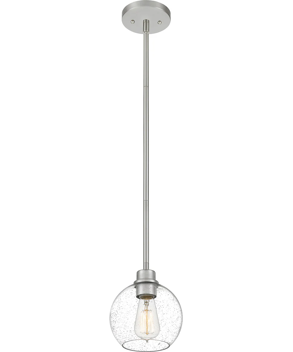 Pruitt Small 1-light Mini Pendant Brushed Nickel - Image 4