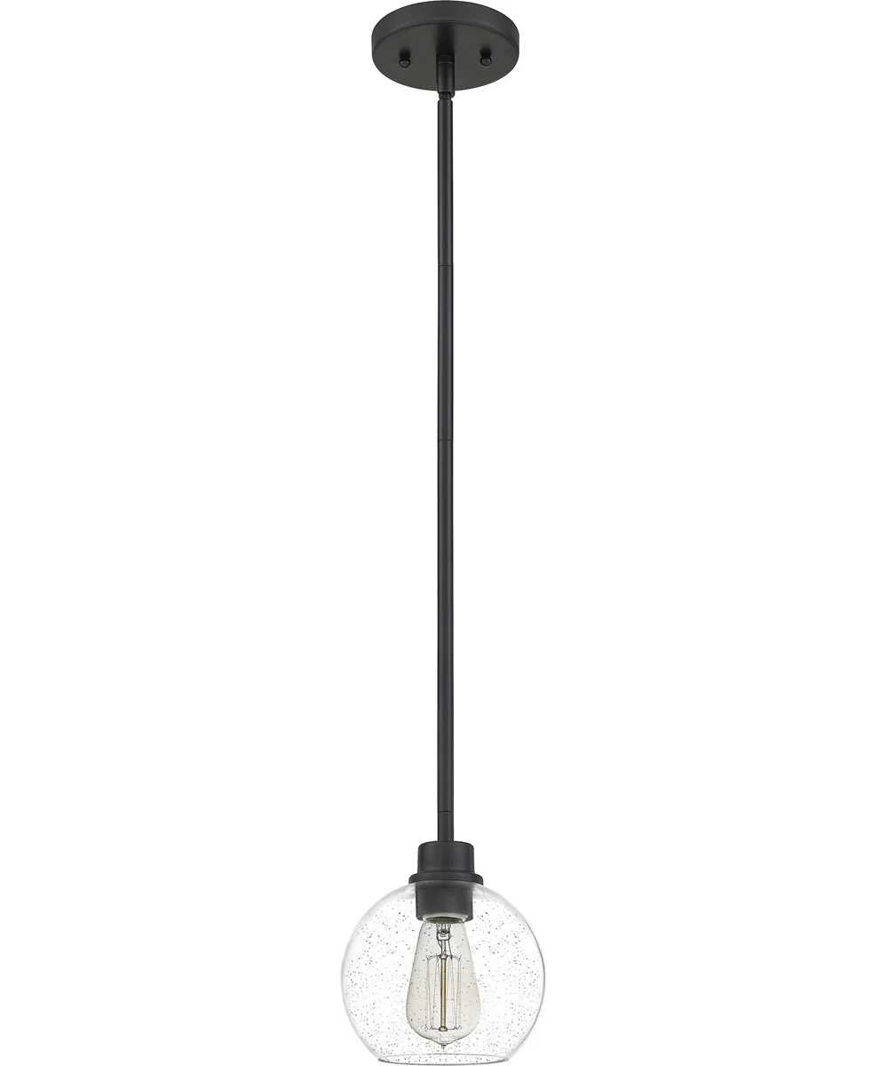 Pruitt Small 1-light Mini Pendant Matte Black - Image 3