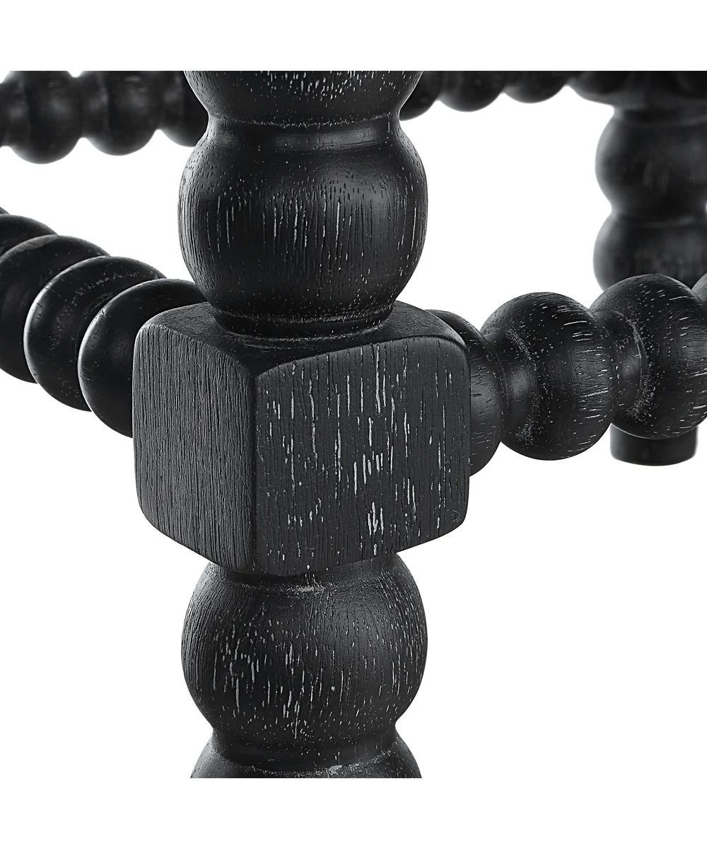 Pryce Black Backless Counter Stool - Image 6