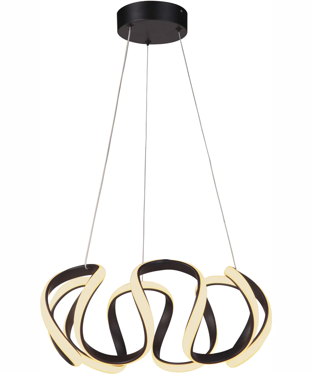 Pulse 1-Light Pendant Flat Black - Image 6