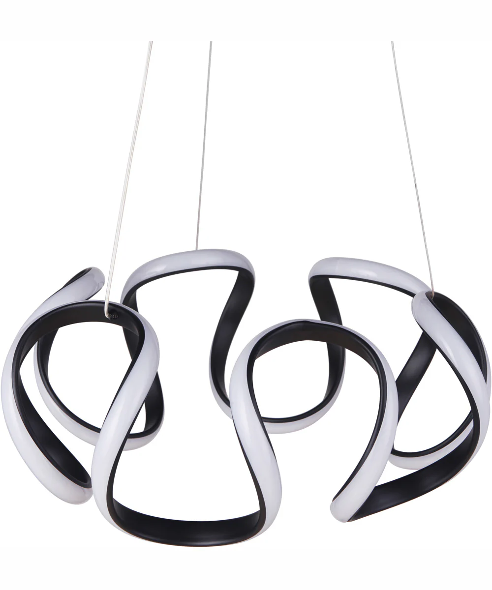Pulse 1-Light Pendant Flat Black - Image 8