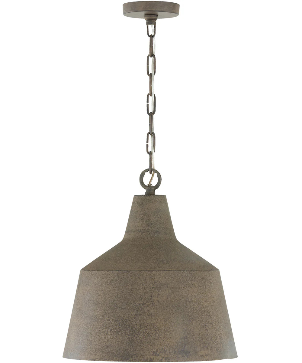 Quarry 1-Light Pendant Clay