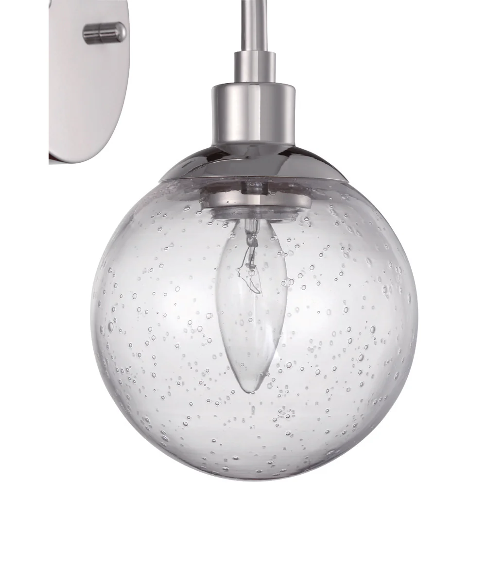 Que 1-Light Wall Sconce Chrome - Image 6