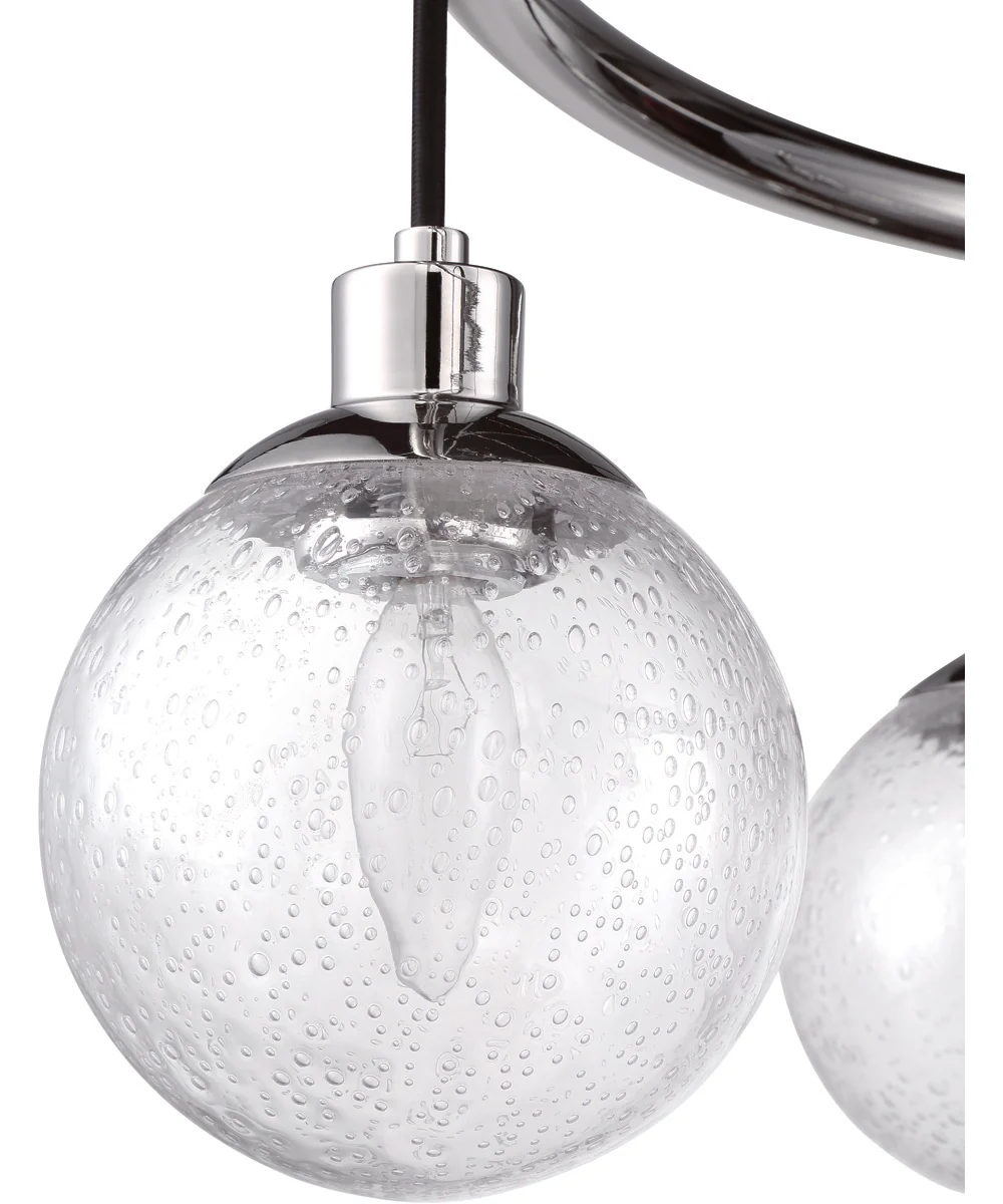 Que 6-Light Chandelier Chrome - Image 6