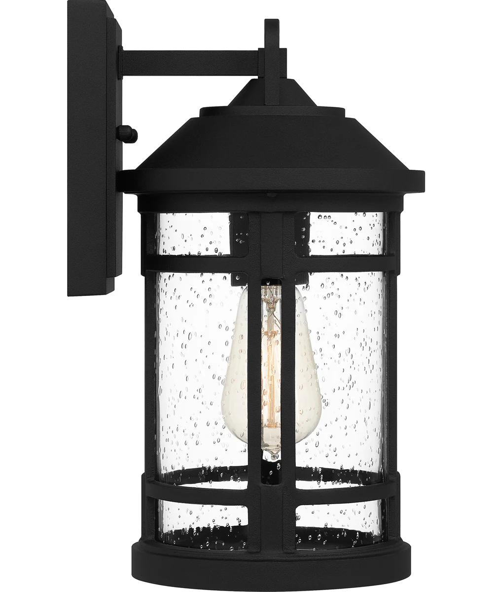 Quincy Medium 1-light Outdoor Wall Light  Coastal Armour Aluminum Earth Black - Image 5