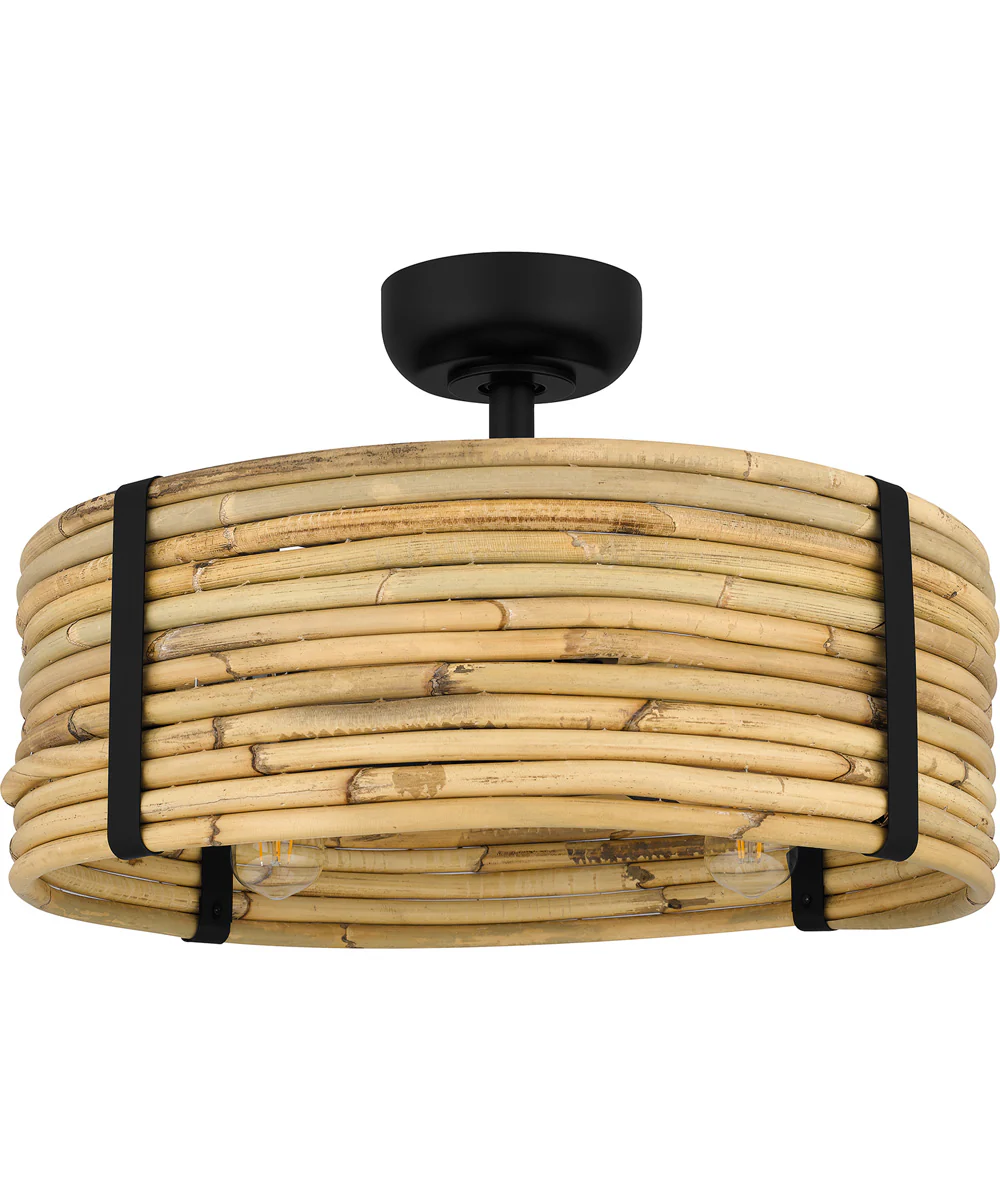 Quoizel Fandelier 4-light Fandelier Matte Black - Image 2