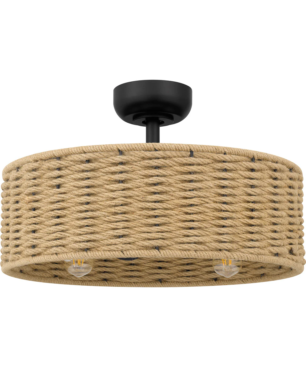 Quoizel Fandelier 4-light Fandelier Matte Black - Image 2
