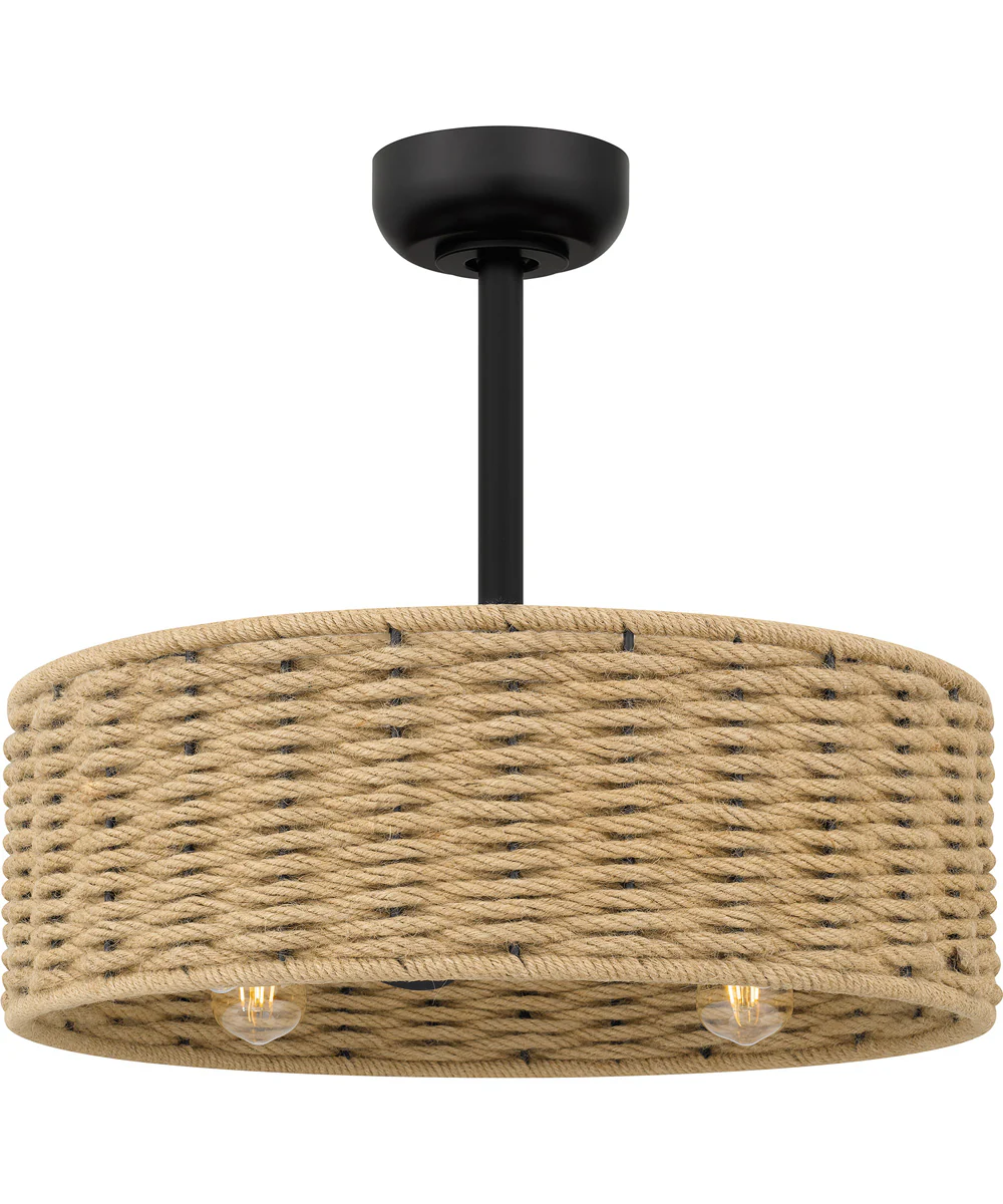 Quoizel Fandelier 4-light Fandelier Matte Black - Image 6