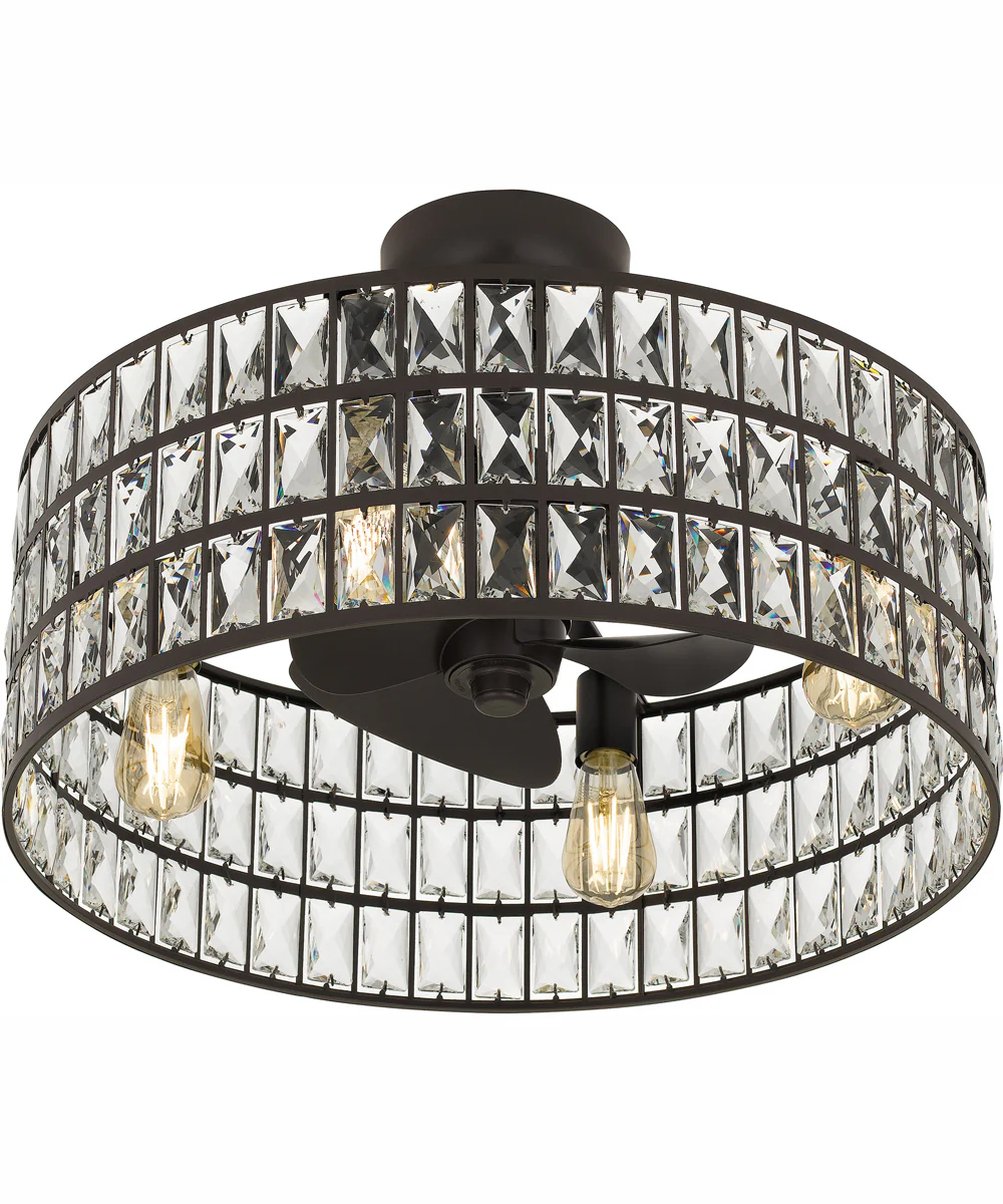 Quoizel Fandelier 4-light Fandelier Western Bronze - Image 5