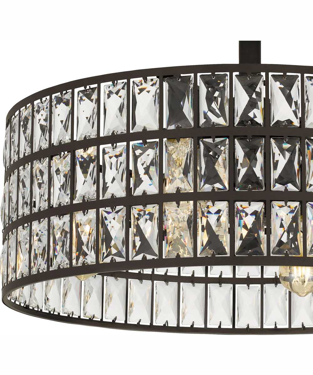 Quoizel Fandelier 4-light Fandelier Western Bronze - Image 8
