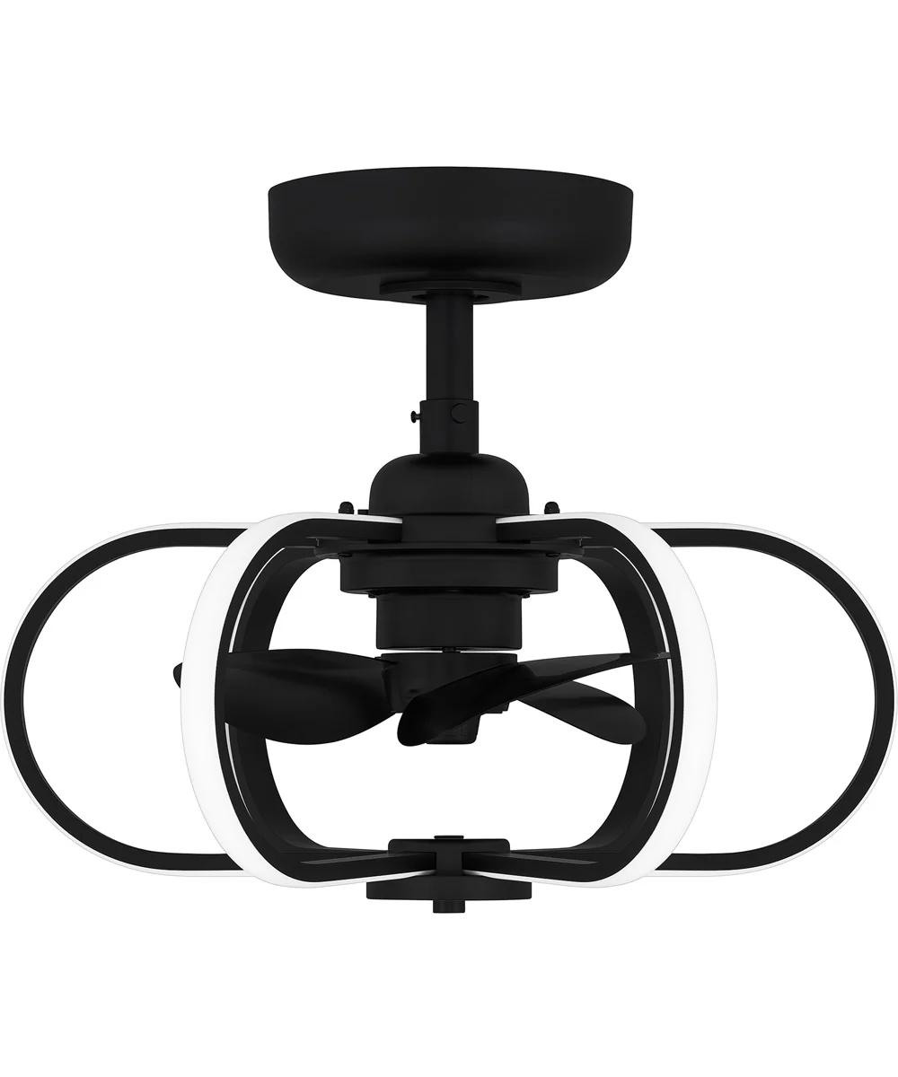 Quoizel Fandelier  Fandelier Matte Black - Image 3