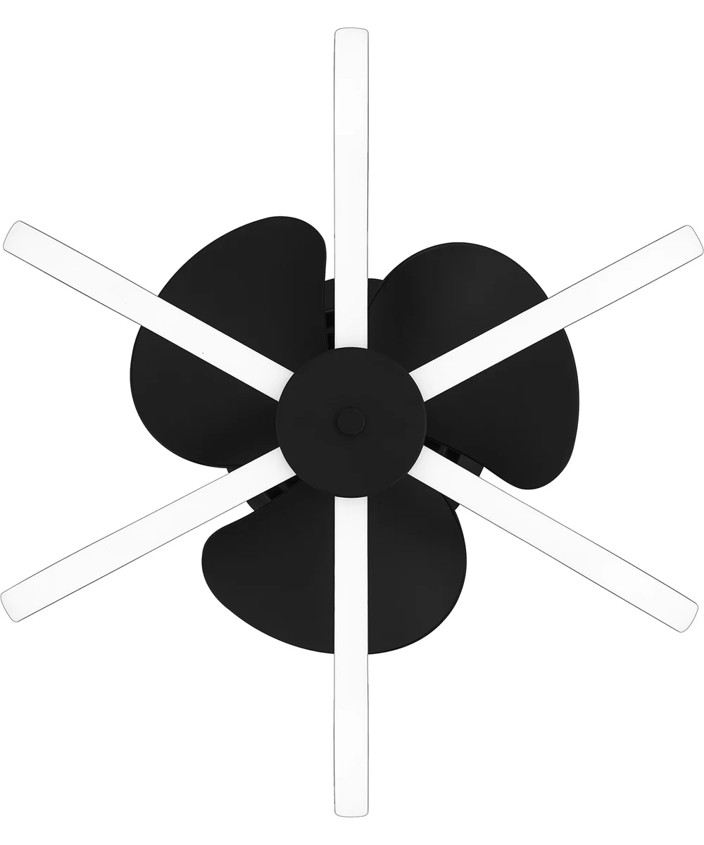 Quoizel Fandelier  Fandelier Matte Black - Image 5