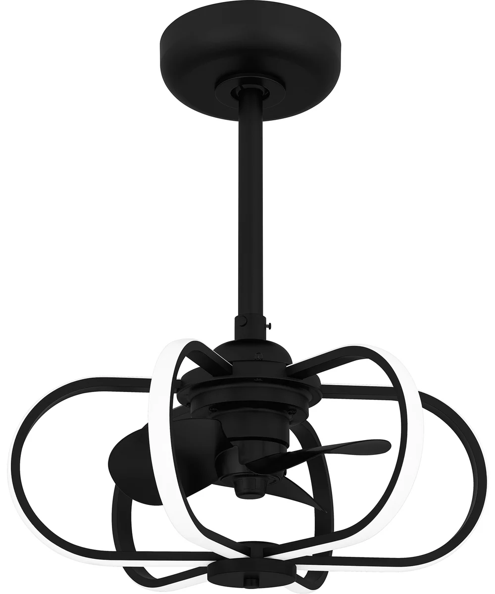 Quoizel Fandelier  Fandelier Matte Black - Image 6