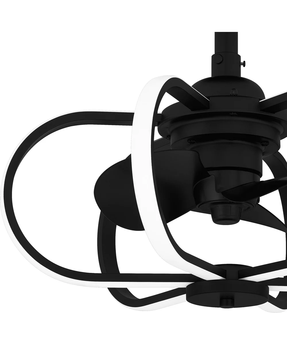 Quoizel Fandelier  Fandelier Matte Black - Image 7