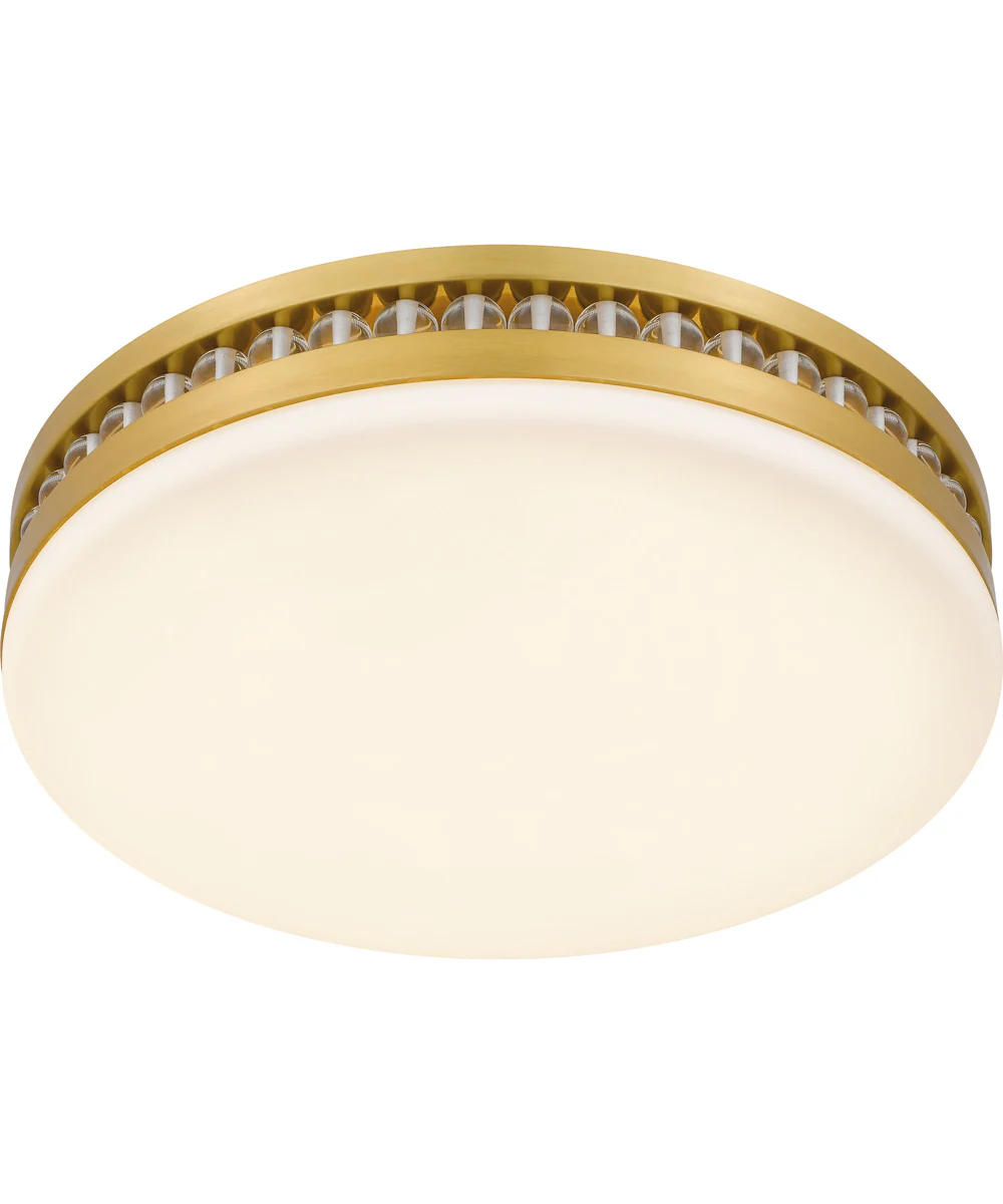 Quoizel Flush Mount Medium Flush Mount Brushed Gold - Image 6