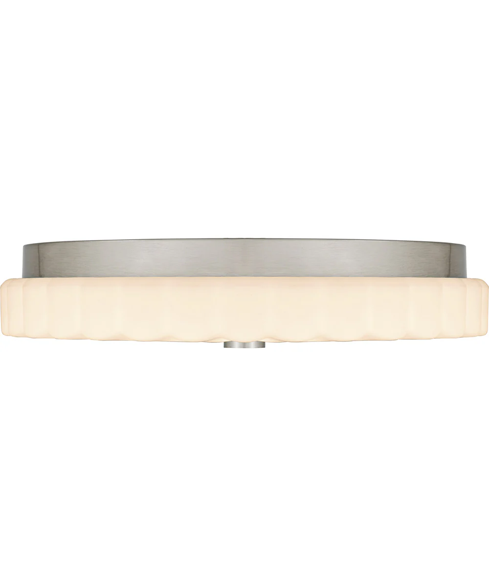 Quoizel Flush Mount Medium Flush Mount Brushed Nickel - Image 3