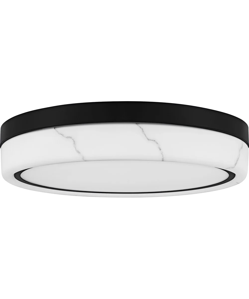 Quoizel Flush Mount Medium Flush Mount Matte Black - Image 2