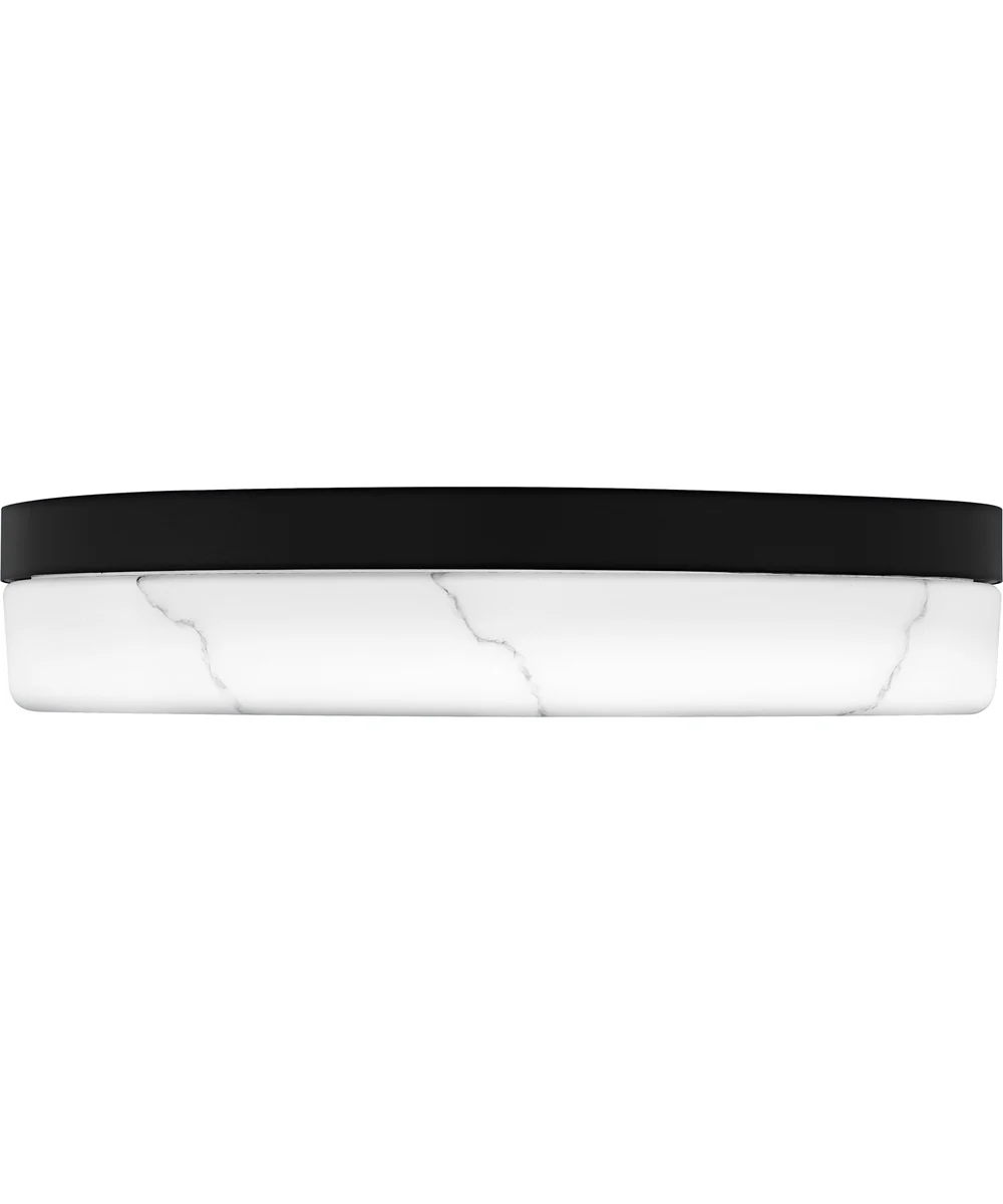Quoizel Flush Mount Medium Flush Mount Matte Black - Image 3