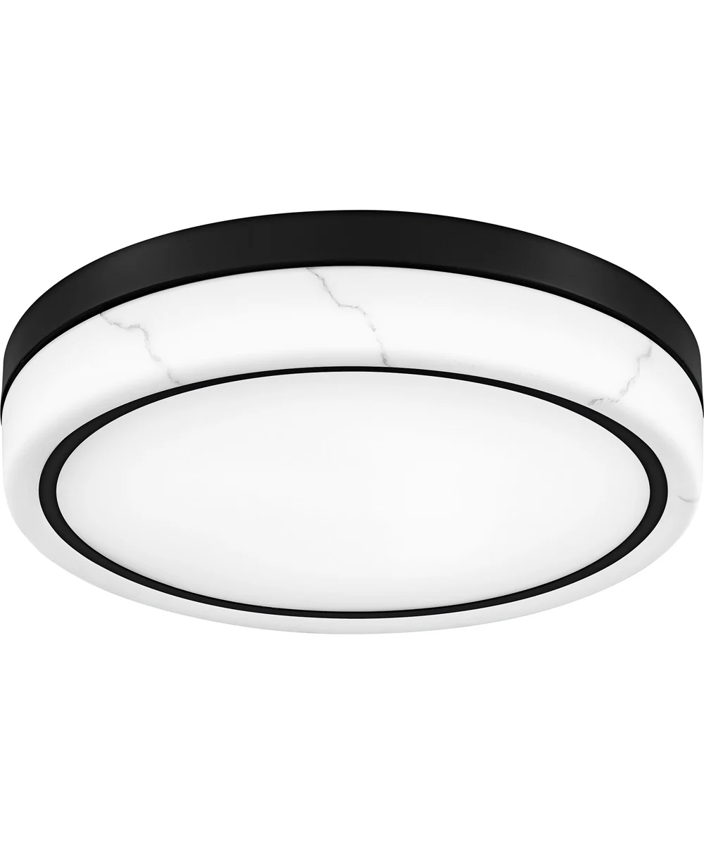 Quoizel Flush Mount Medium Flush Mount Matte Black - Image 4
