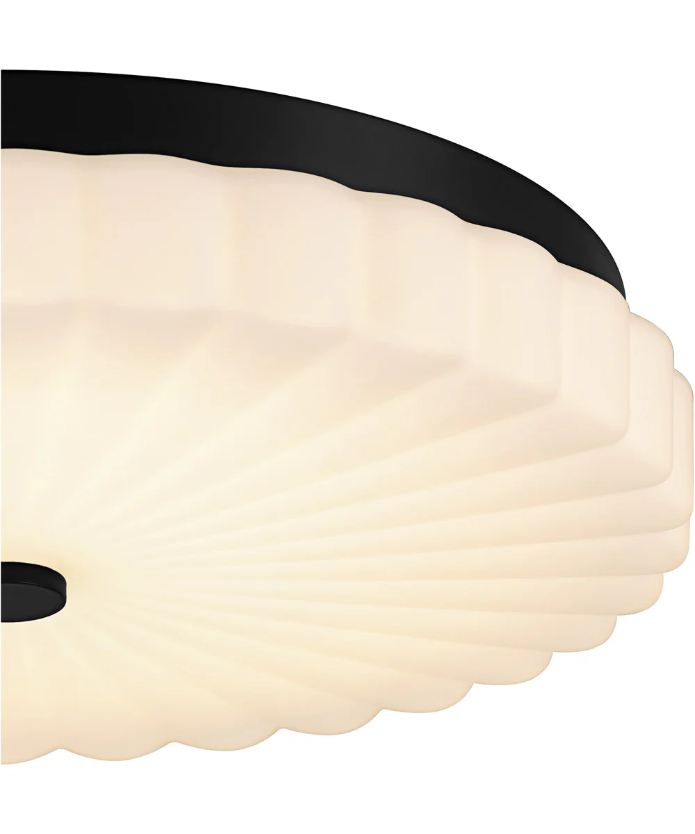 Quoizel Flush Mount Medium Flush Mount Matte Black - Image 5