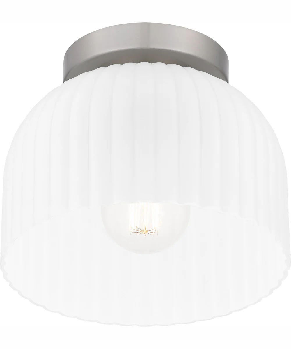 Quoizel Flush Mount Small 1-light Flush Mount Brushed Nickel - Image 5