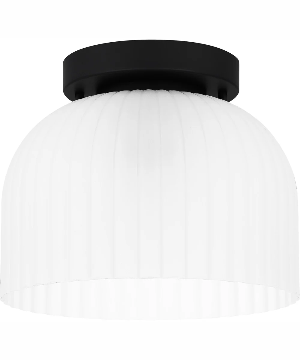 Quoizel Flush Mount Small 1-light Flush Mount Matte Black