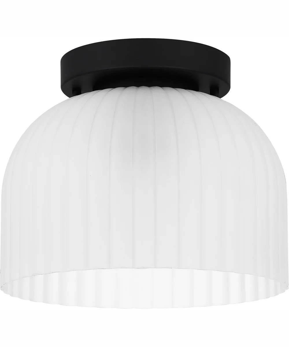 Quoizel Flush Mount Small 1-light Flush Mount Matte Black - Image 3