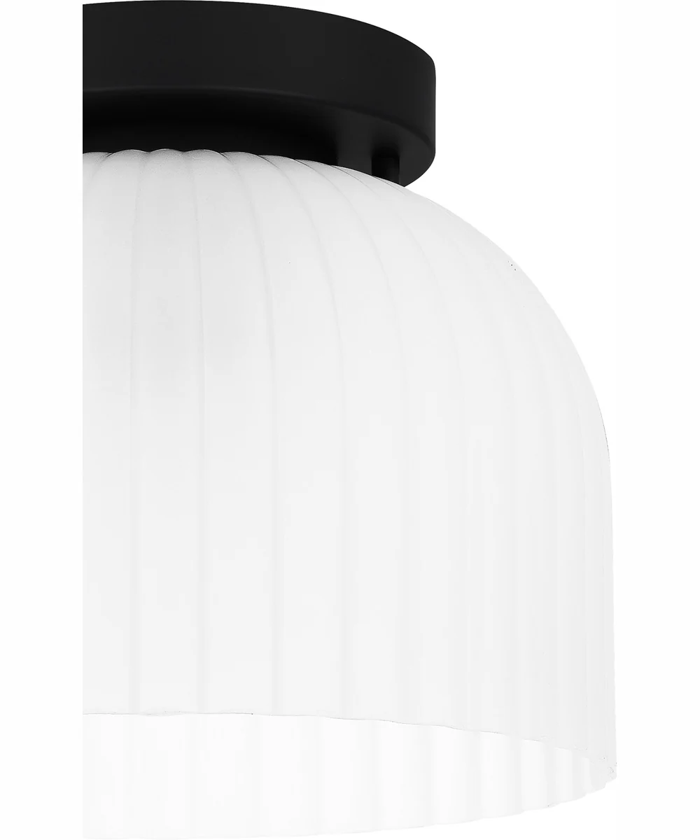 Quoizel Flush Mount Small 1-light Flush Mount Matte Black - Image 6