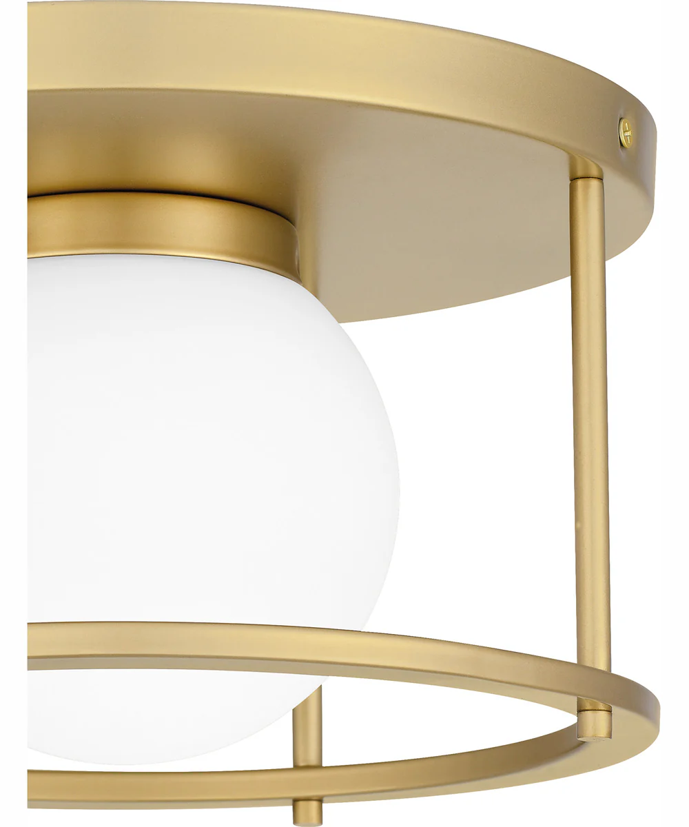 Quoizel Flush Mount Small 1-light Flush Mount Soft Gold - Image 6