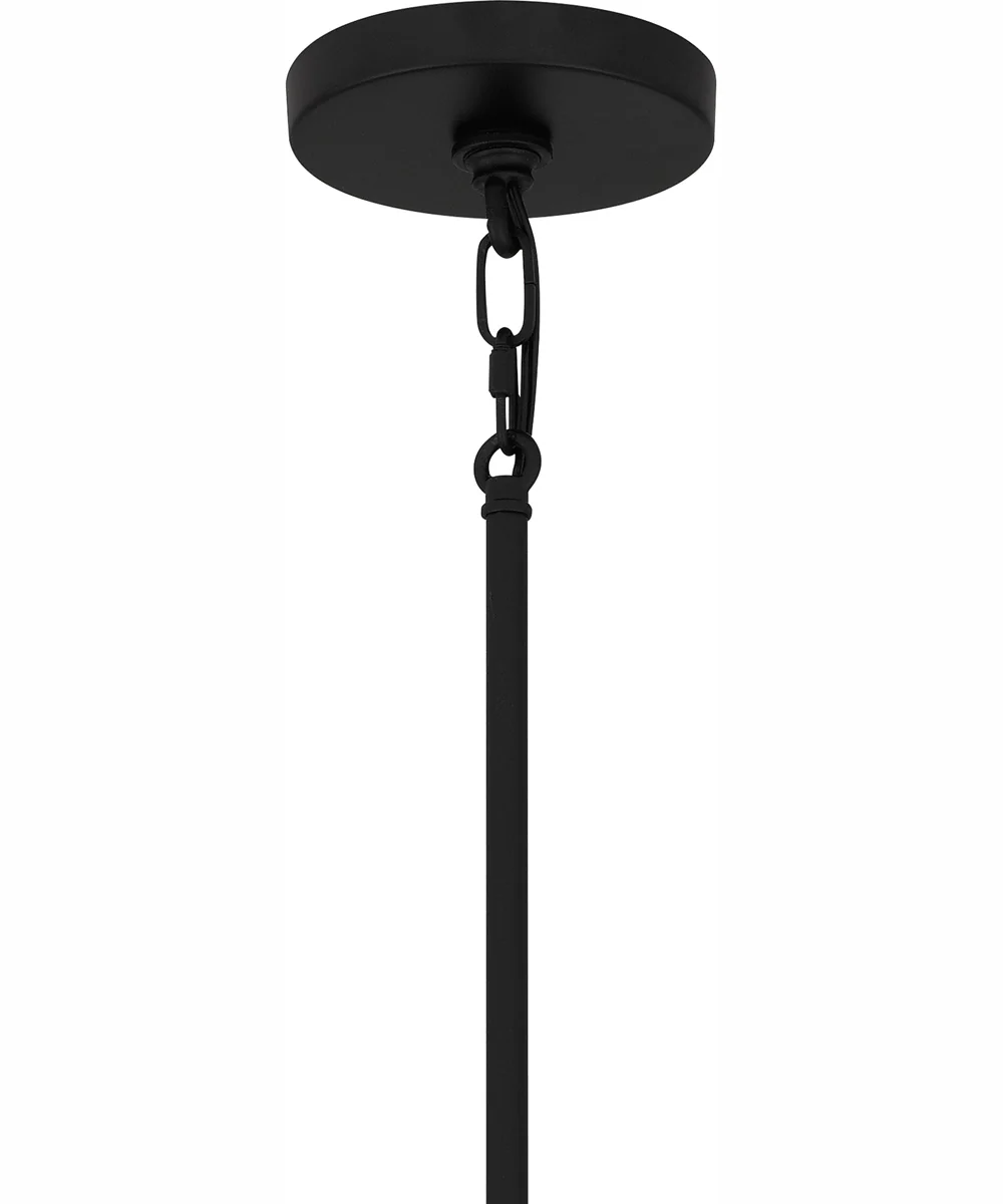 Quoizel Oversized Pendant 4-light Pendant Matte Black - Image 7