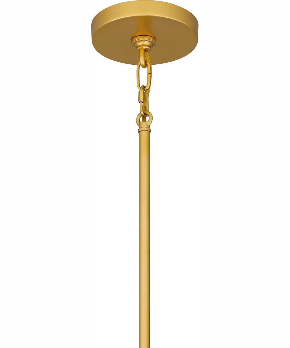 Quoizel Oversized Pendant 4-light Pendant Painted Brass - Image 7