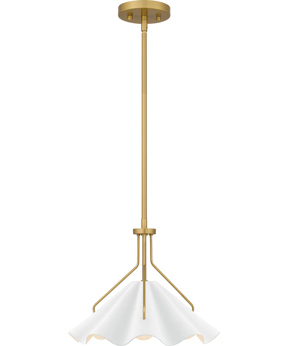 Quoizel Pendant 1-light Pendant Aged Brass - Image 3