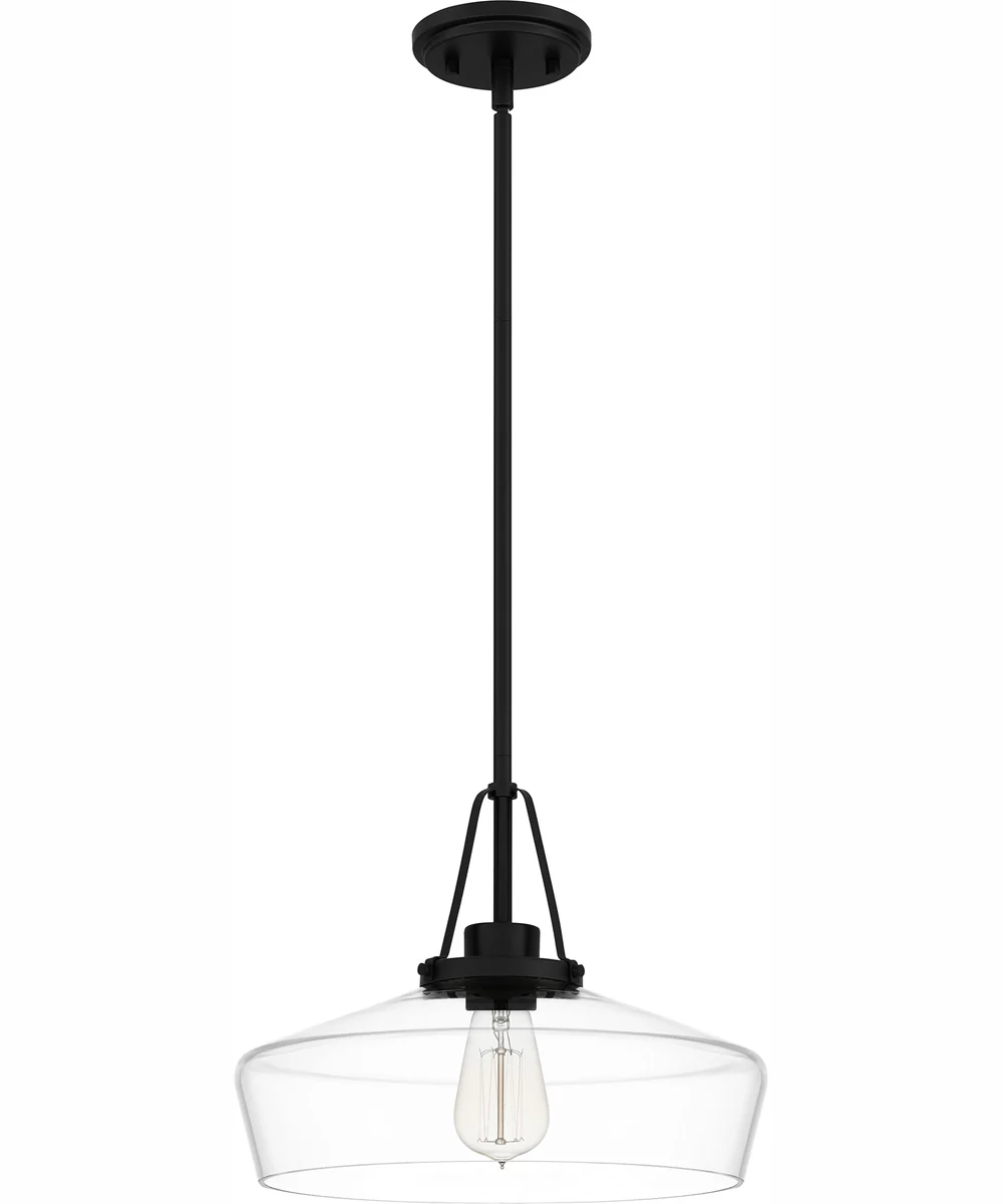 Quoizel Pendant 1-light Pendant Matte Black - Image 3