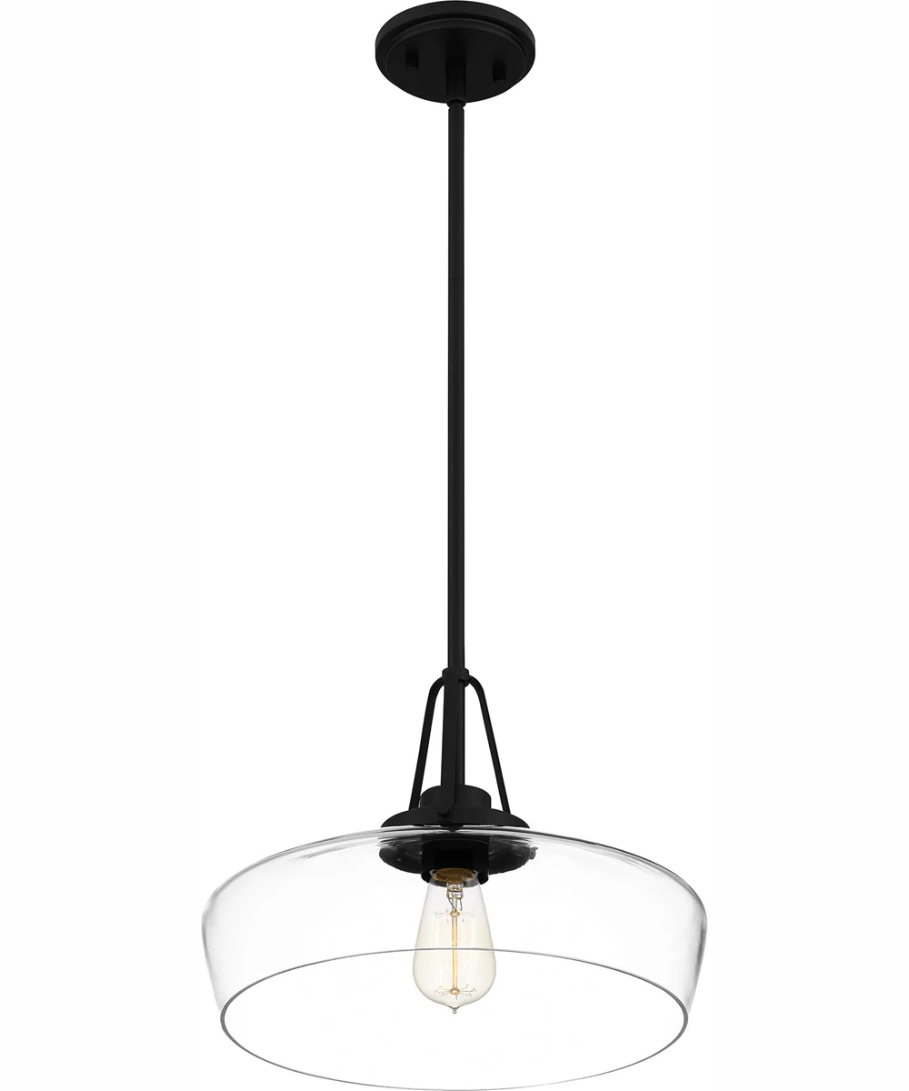 Quoizel Pendant 1-light Pendant Matte Black - Image 5