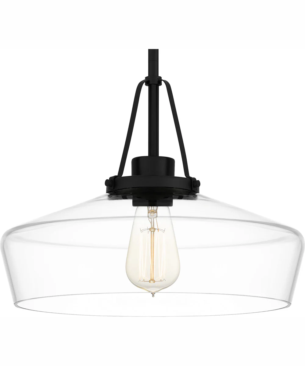 Quoizel Pendant 1-light Pendant Matte Black - Image 6
