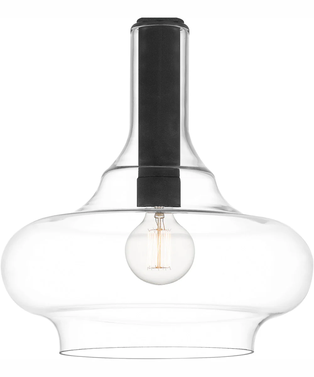 Quoizel Pendant 1-light Pendant Mottled Black - Image 6