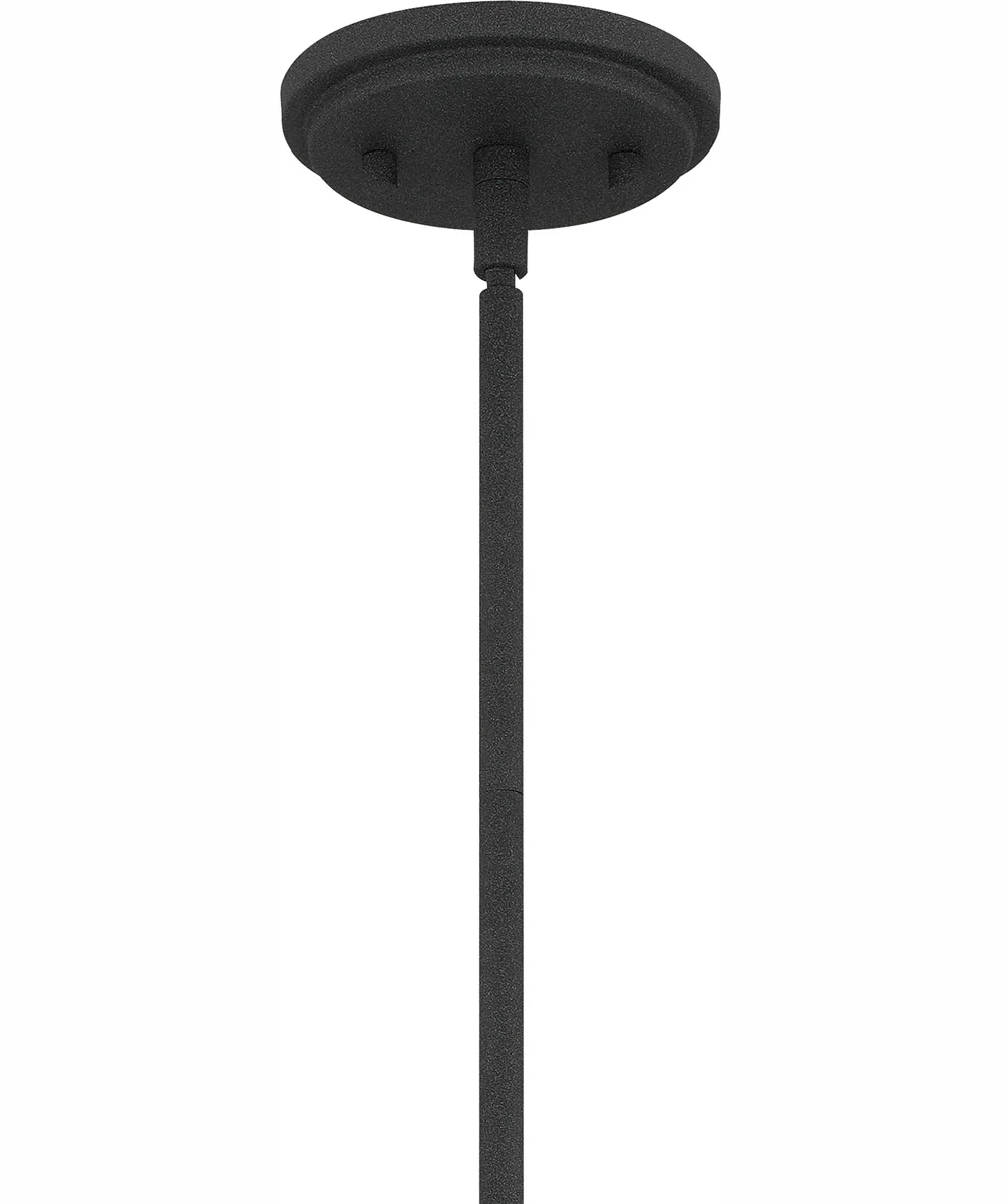 Quoizel Pendant 1-light Pendant Mottled Black - Image 7
