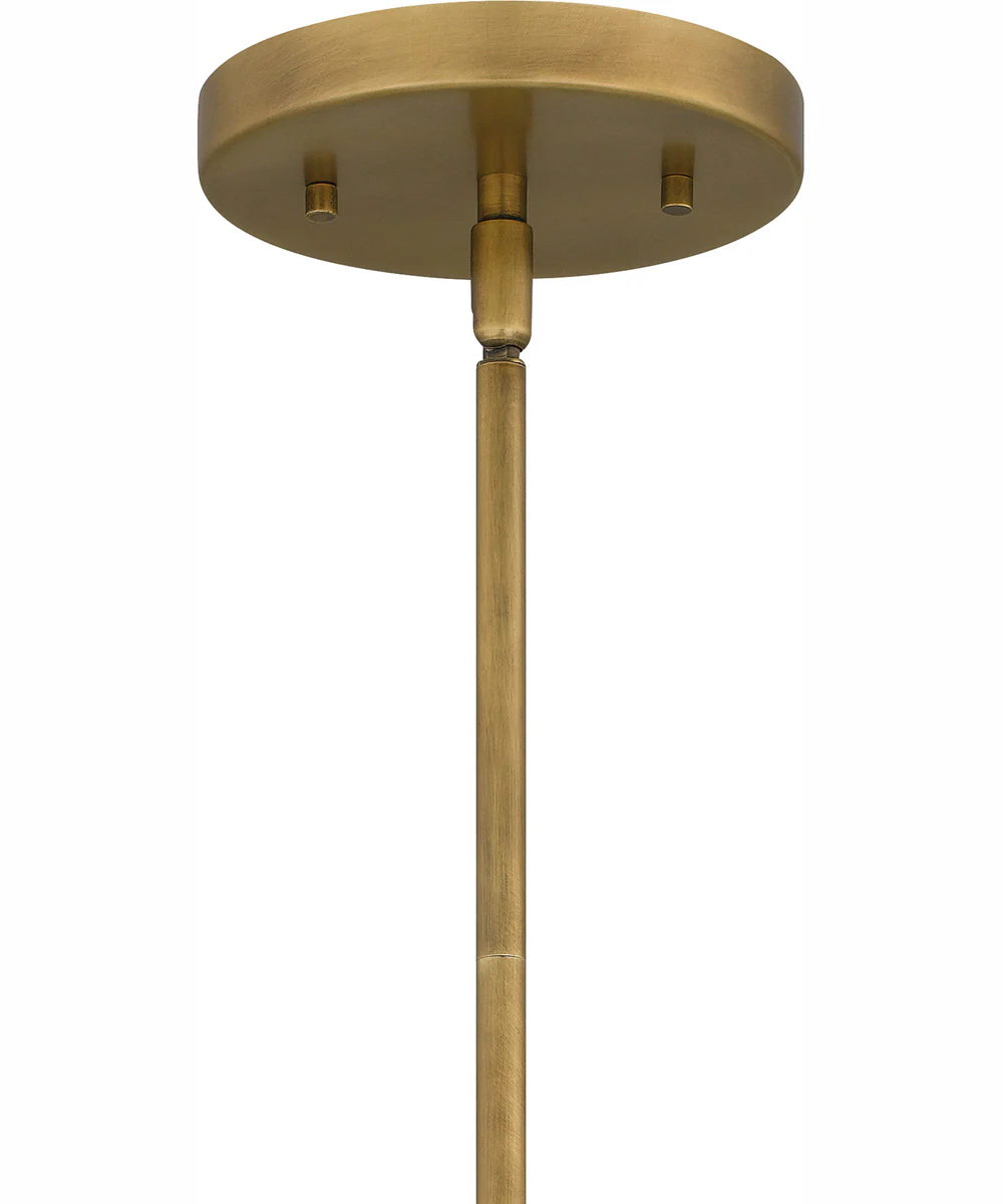 Quoizel Pendant 1-light Pendant Weathered Brass - Image 7