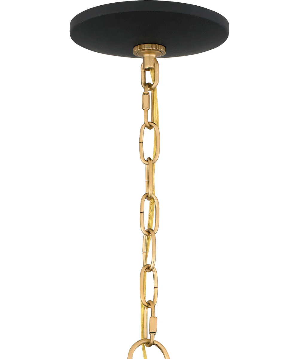 Quoizel Pendant 4-light Pendant Brushed Weathered Brass - Image 6