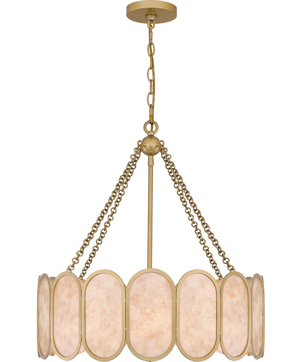 Quoizel Pendant 4-light Pendant Light Gold - Image 3